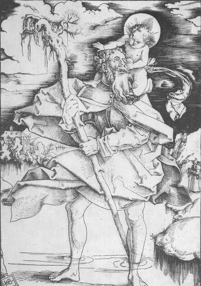 BALDUNG GRIEN, Hans St Christopher